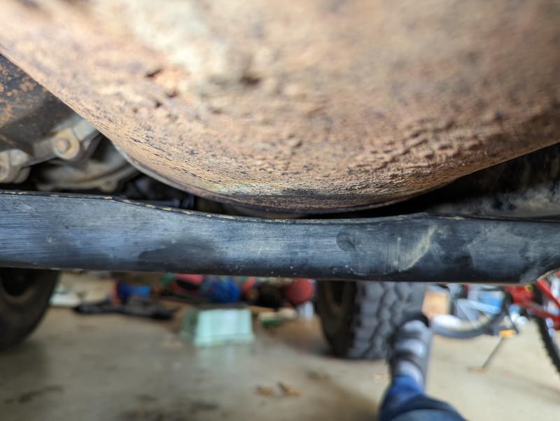 muffler clearance