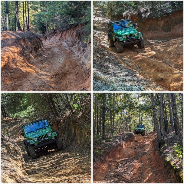 ravines