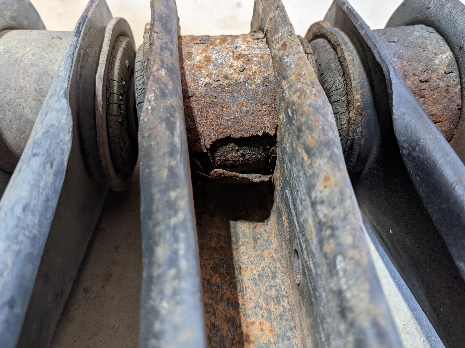 rusty arms